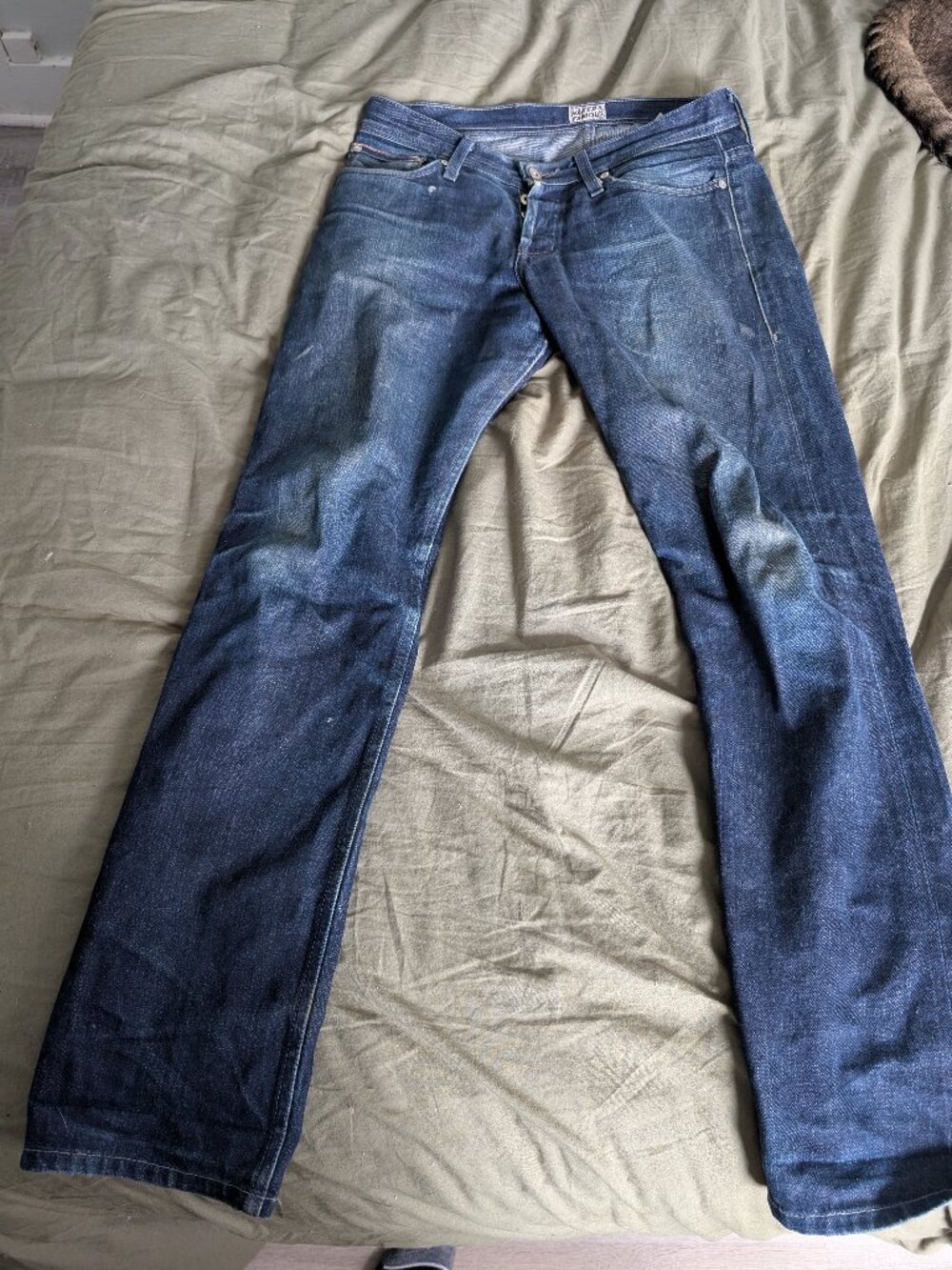 Naked & Famous Weird Guy Indigo Selvedge Size 31
